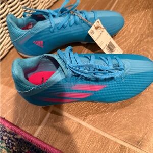 Adidas Blue Soccer Cleats